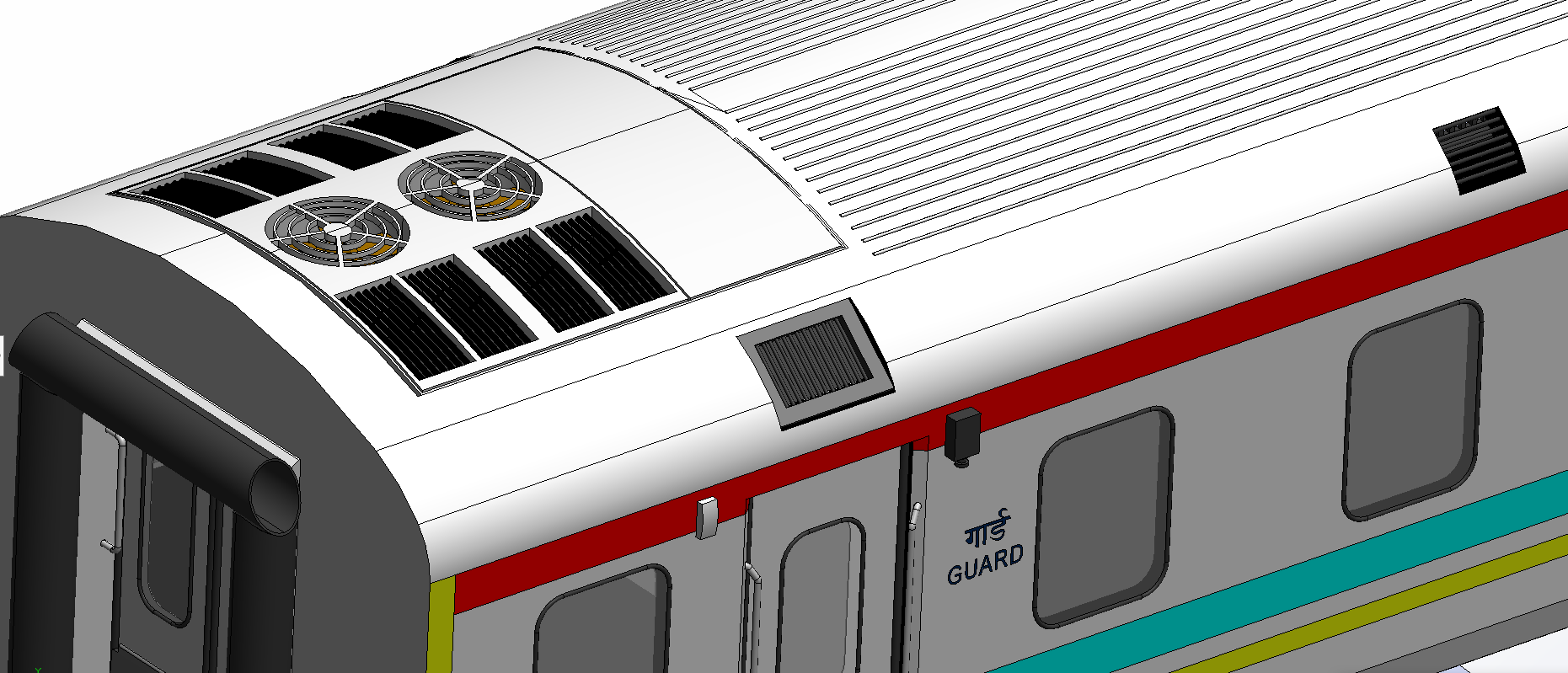 双层和发电机车列车